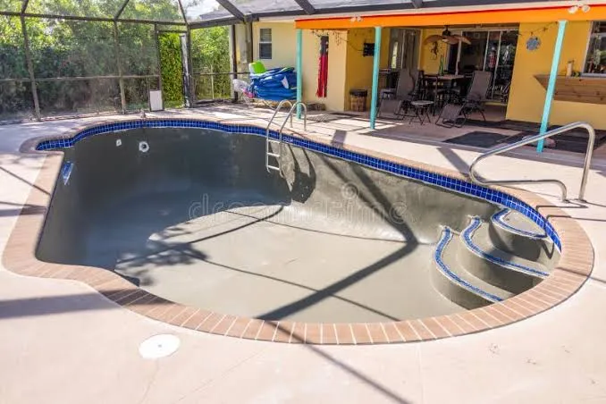 Pool plaster, quartz, pebble, and aggregate finish options for a resurfacing project in Westlake, FL. Pool Resurfacing Near me